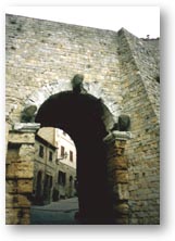 Volterra entrance arch