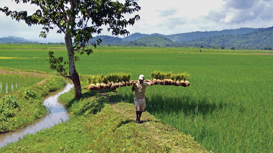 Moving Cloud Flowing Water